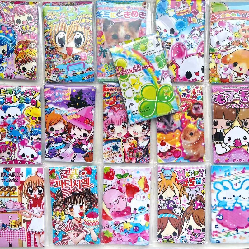 Vintage Items - 20 stks/pak Heisei Retro Anime Meisje