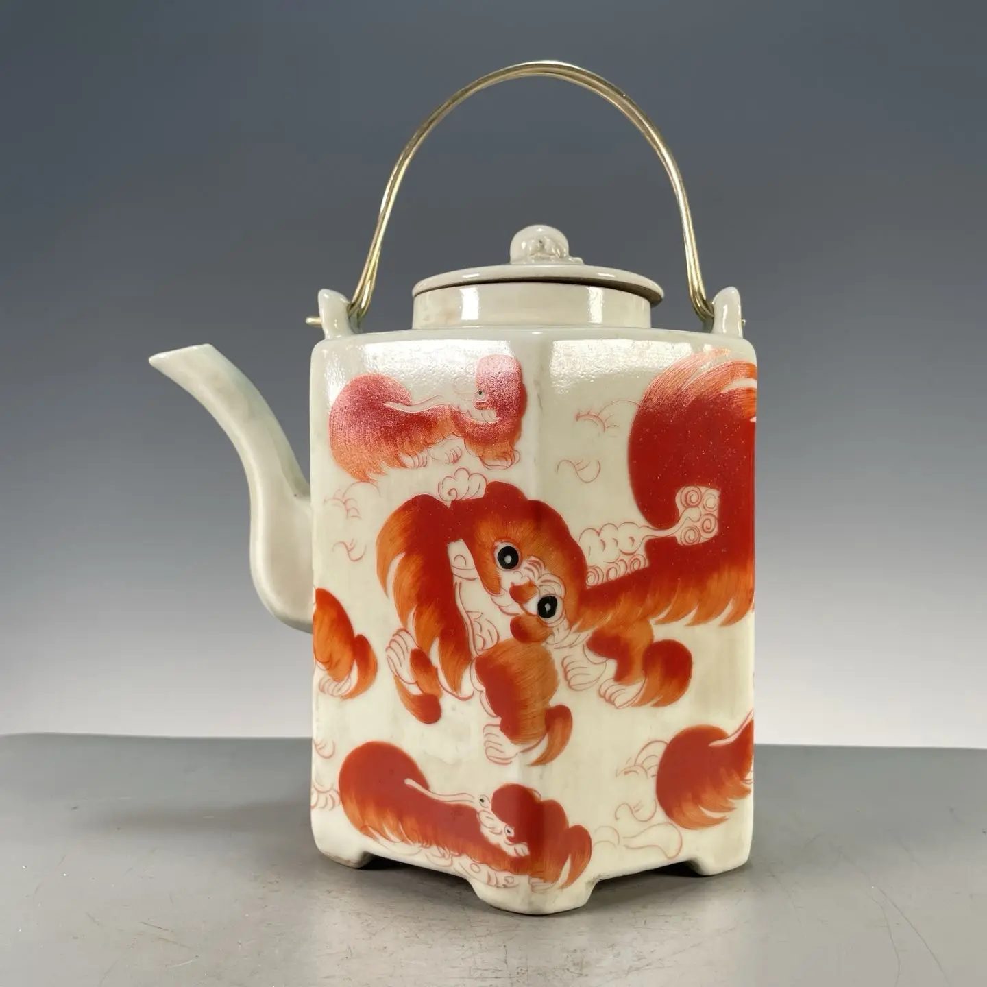 Vintage zeshoekige Bailiff the - Vintage Collectible Pottery recensie en prijs