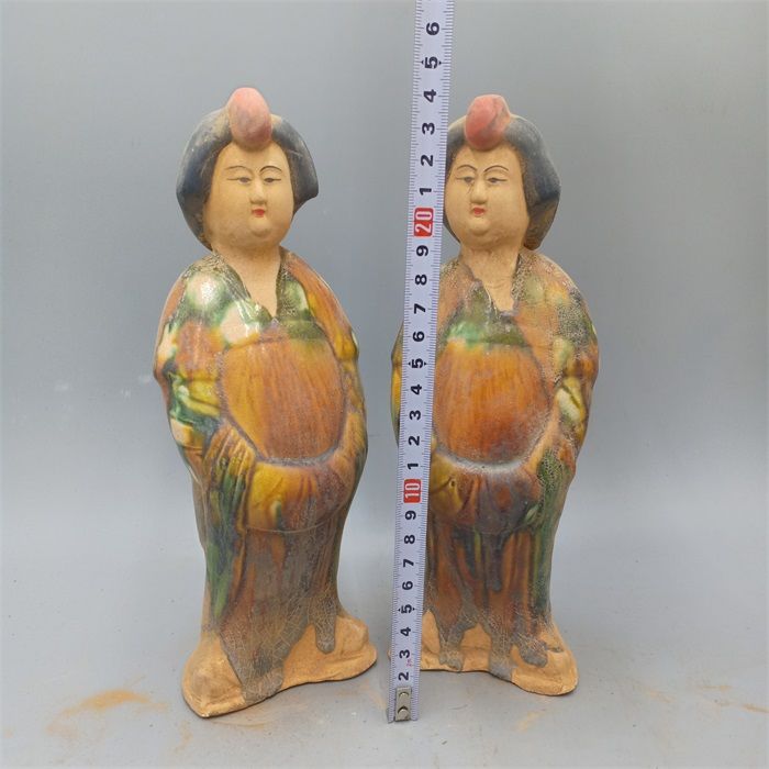 Oude collectie Tang Sancai ges - Vintage Collectible Pottery recensie en prijs
