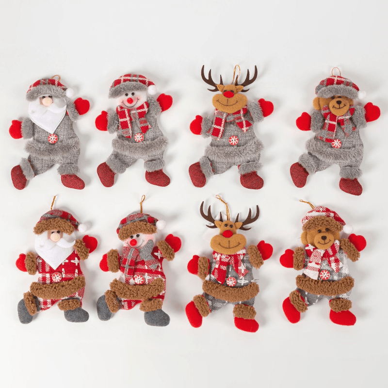 3-delige set willekeurig gesti - Vintage Collectible Santa recensie en prijs