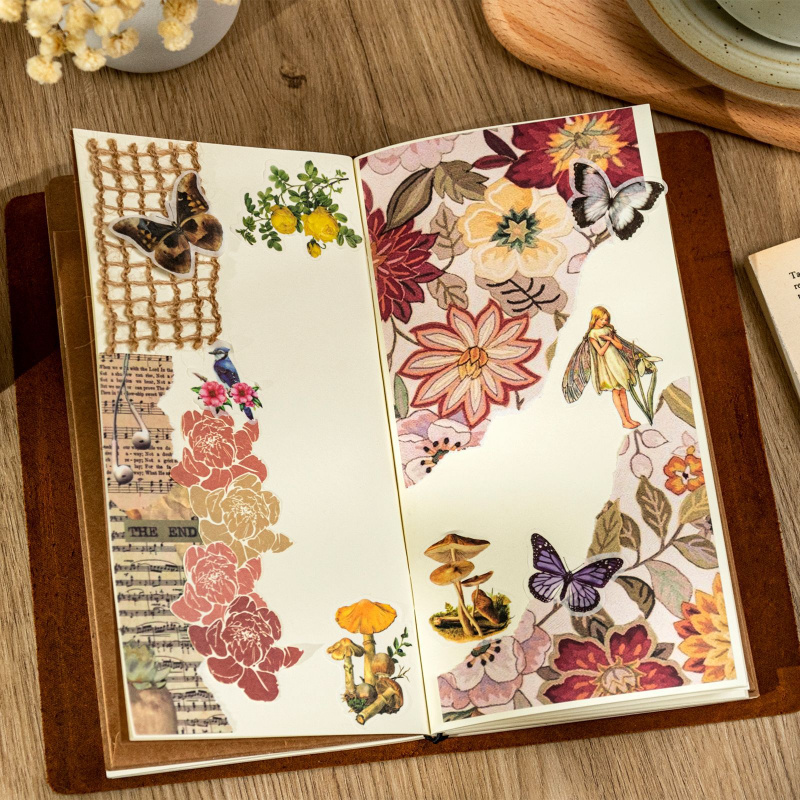100 vel retro bloemen ditsy pa - Vintage Collectible Magazines recensie en prijs