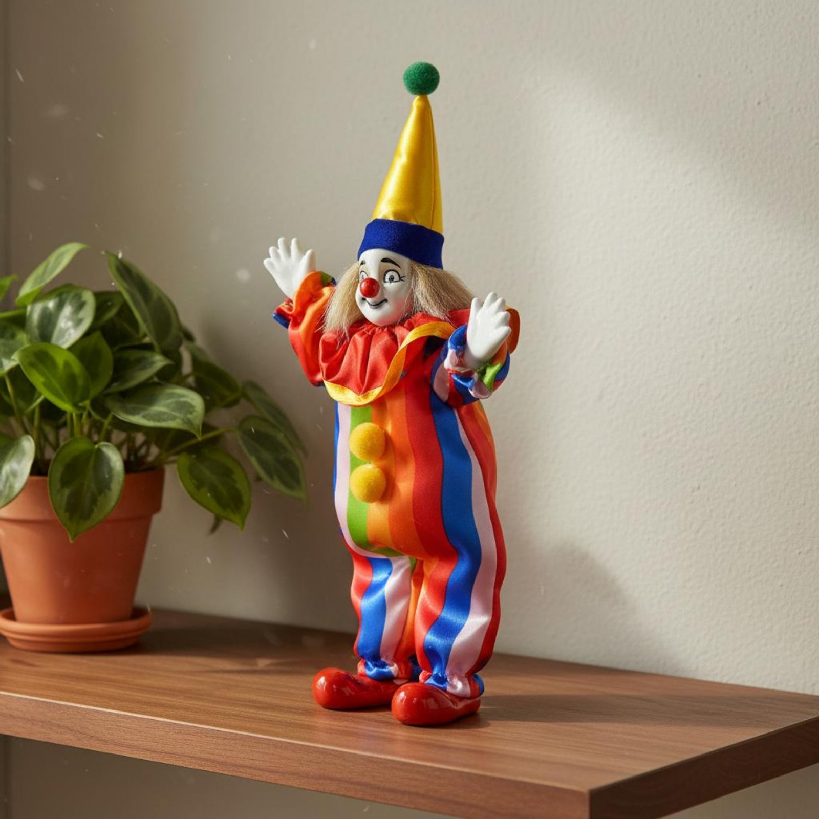 Vintage porseleinen clownpop,  - Vintage Collectible & Vintage Dolls recensie en prijs
