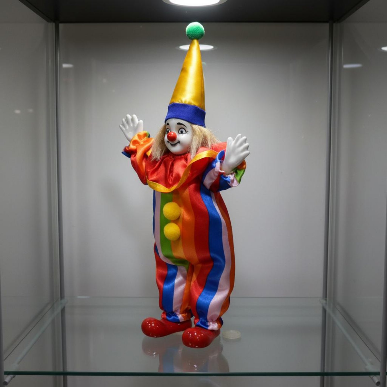 Vintage porseleinen clownpop,  - Vintage Collectible & Vintage Dolls recensie en prijs