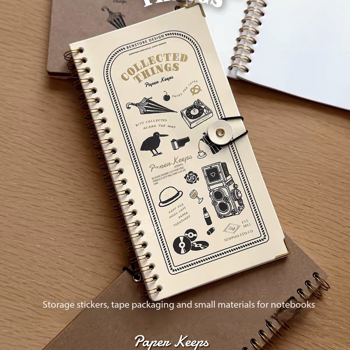 Vintage spiraalvormig papierbo - Vintage Collectible Magazines recensie en prijs