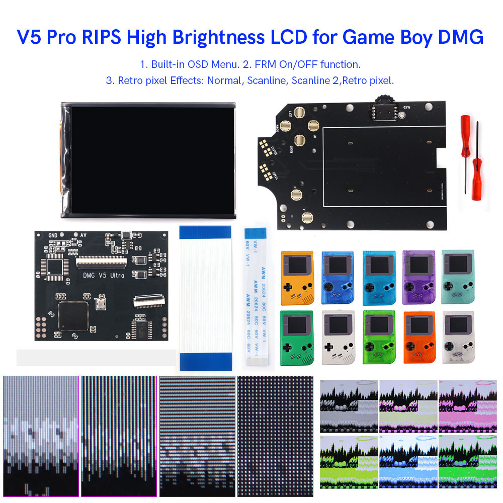HISPEEDIDO Voor GB Dmg V5 Pro  - Vintage Game Collection recensie en prijs