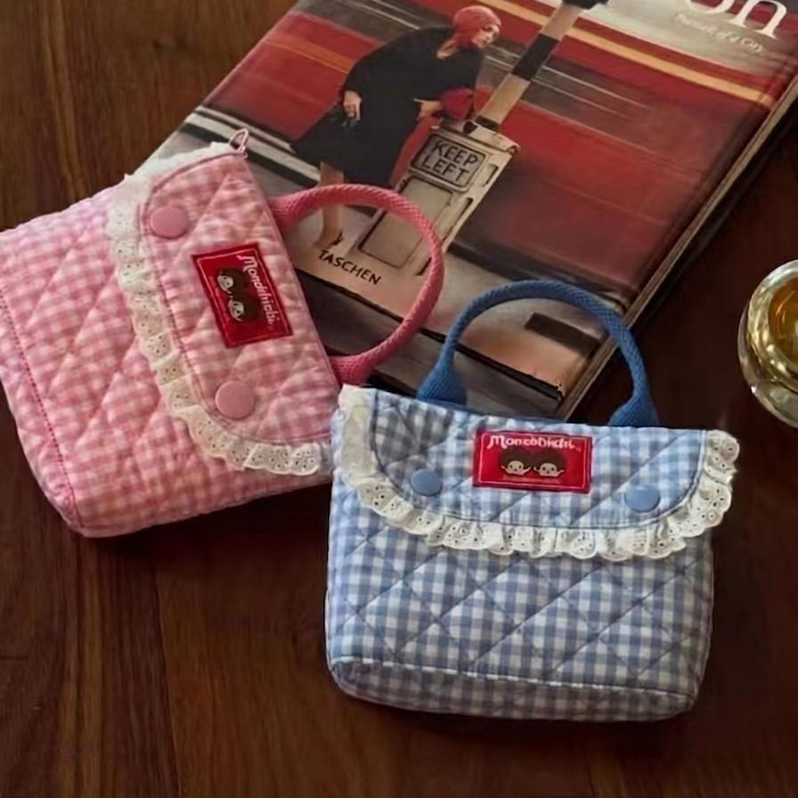 Vintage geruite Munchki cartoo - Vintage Items recensie en prijs