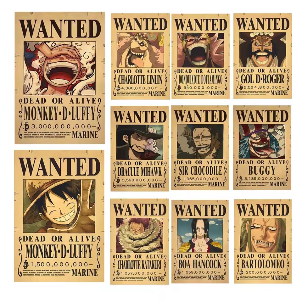 Anime One Piece Bounty Wanted  - Vintage Game Collection recensie en prijs
