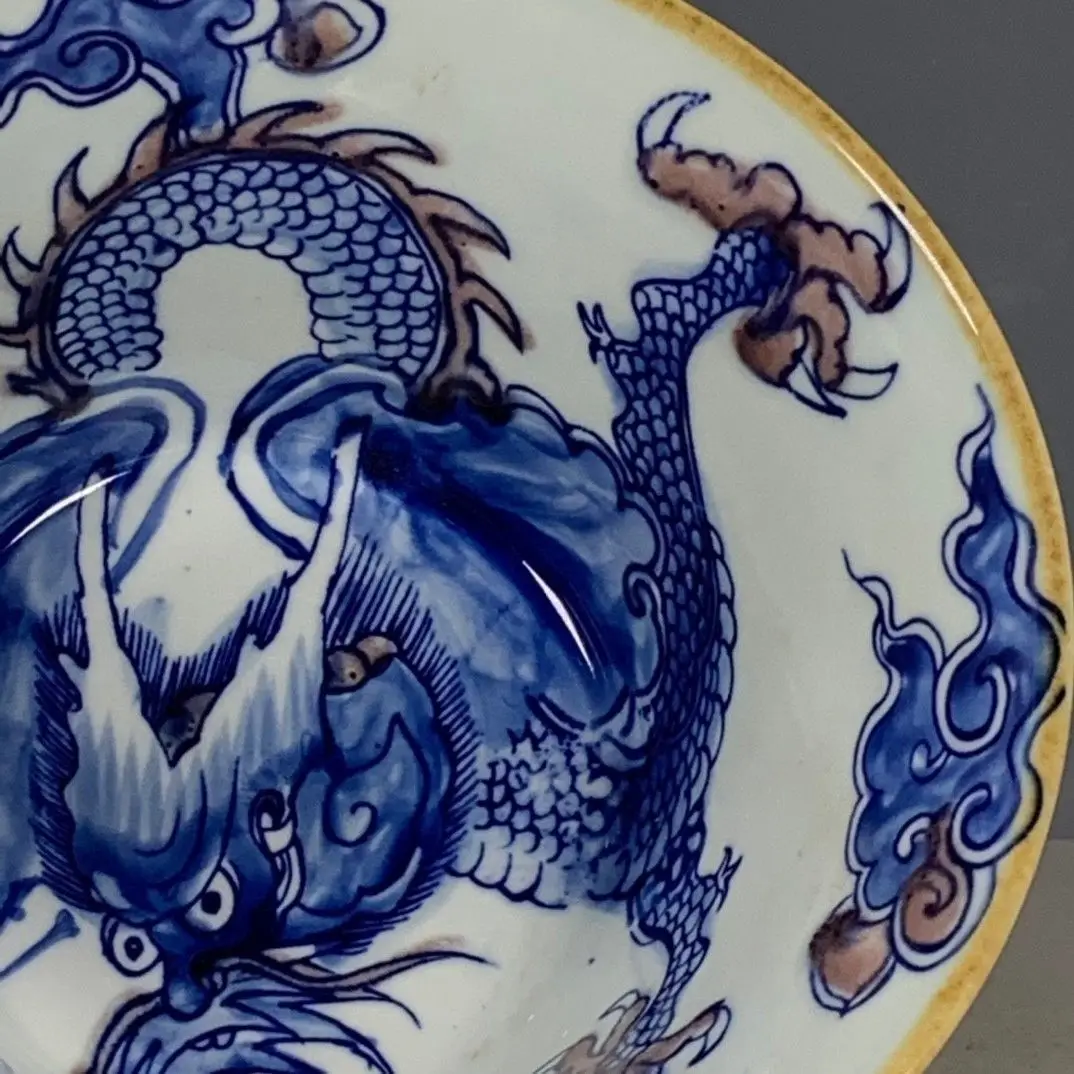 Qing Kangxi-stijl blauw en kop - Vintage Collectible Pottery recensie en prijs