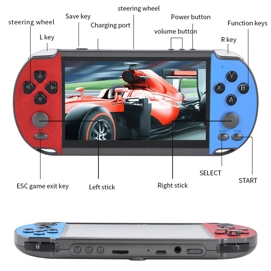 Draagbare Handheld Videogame T - Vintage Game Collection recensie en prijs