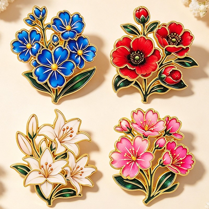 Leuke vintage kleurrijke bloem - Vintage Items recensie en prijs