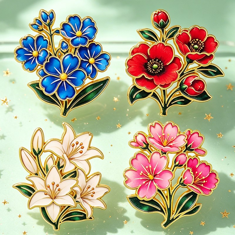 Leuke vintage kleurrijke bloem - Vintage Items recensie en prijs